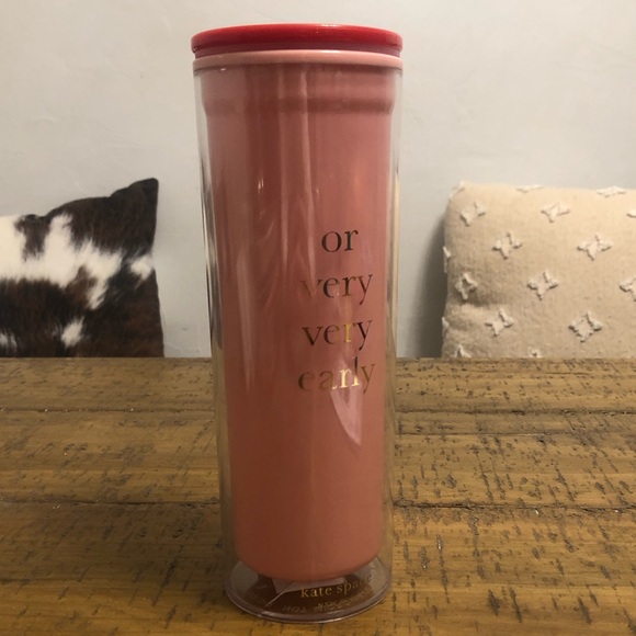 Kate spade Thermal Mug 16 oz A Little Late - Picture 5 of 8